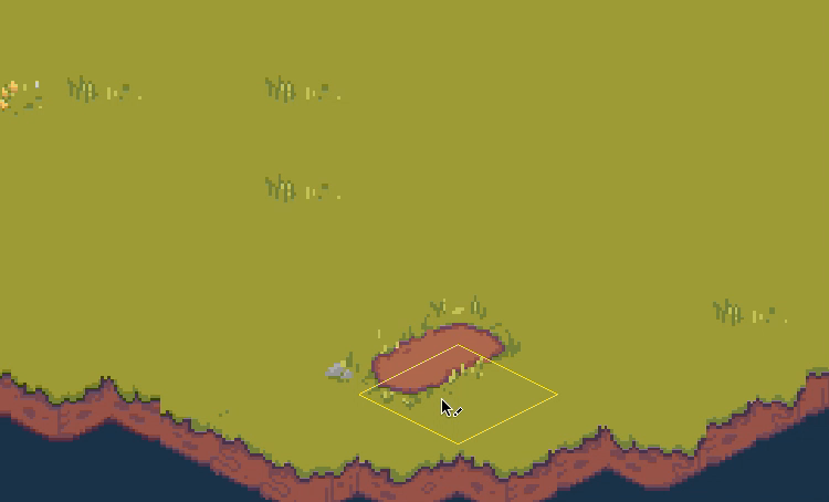 Grass border tiles